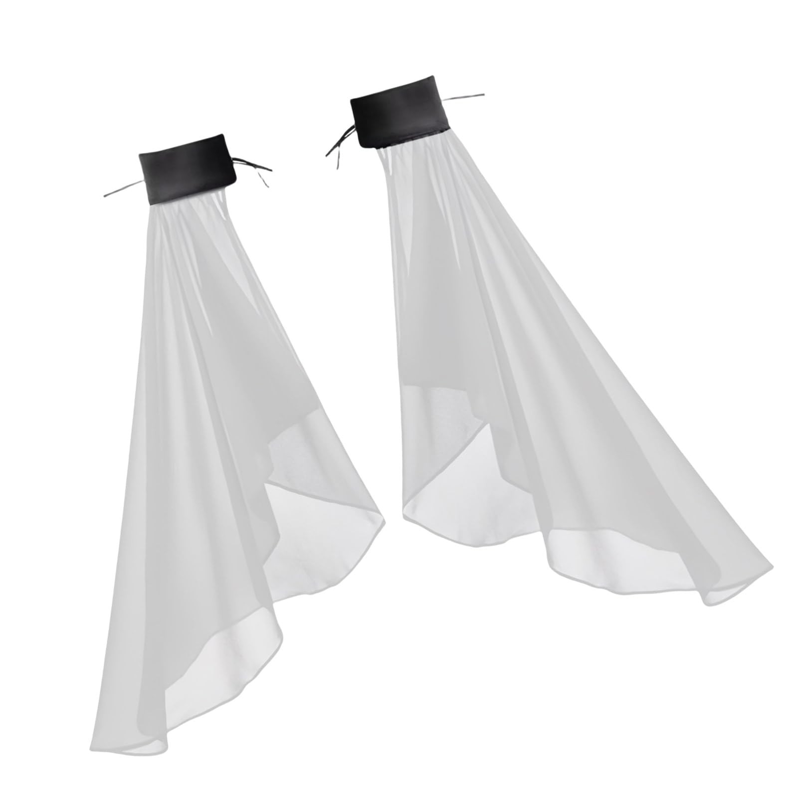 Qsvbeeqj Women Detachable Bishop Sleeve Arm Covers False Sleeves Oversized Tulle Decorative Sheer Elegant False Sleeves