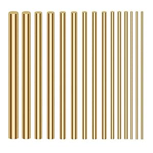 SKYPRO 15 Stück Messingstange 2-8 mm