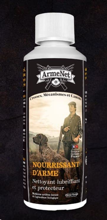 Nourrissant multi action pour arme entretien lubrification flacon 250 ml acier
