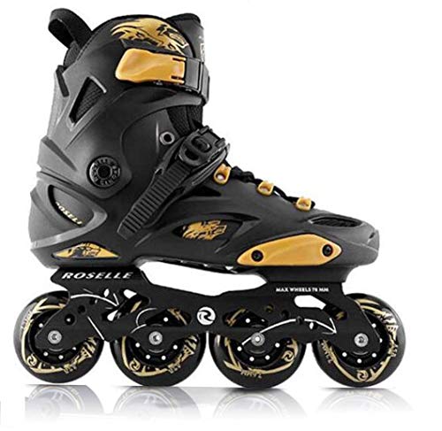 YIERMA Patines en línea para hombre y mujer | 82A roles | Rodamiento de bolas cromado ABEC9 | Patines de fitness unisex para | 2021