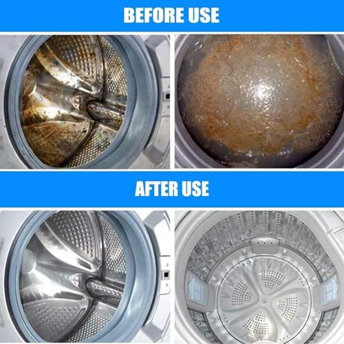 Image of Washing Machine Cleaner Tablets (16Tablets) | Drum & Pipe Deep Cleaner | Lavender Scent | Removes Odour, Limescale & Residue | For Front Load & Top Load Fully Automatic Washing Machines (Lavender)