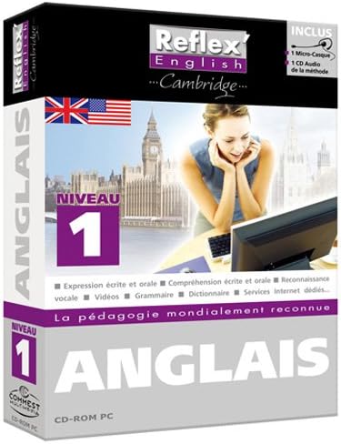 Anglais Reflex'English Cambridge Niveau 1 : CD-ROM (1CD audio)