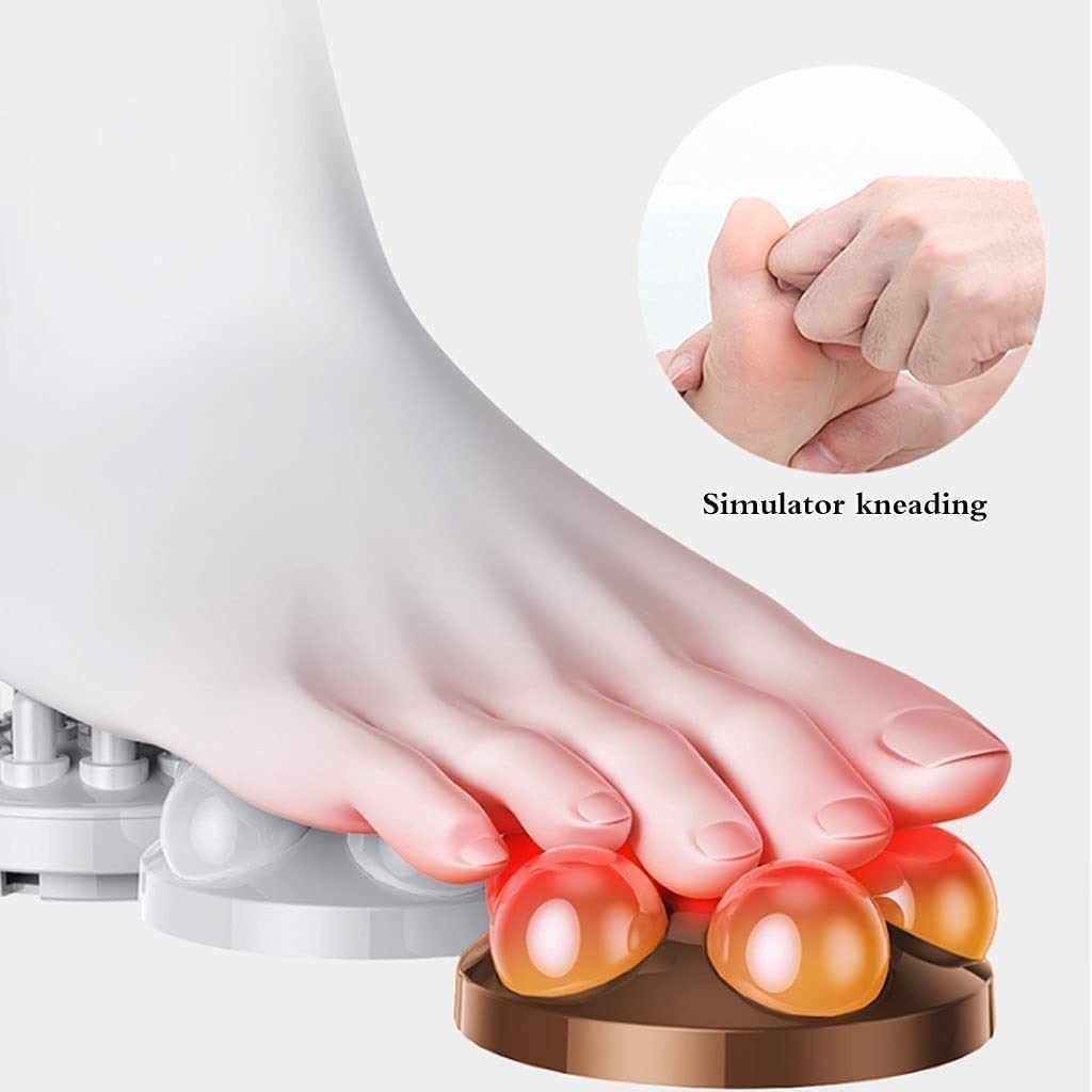 ESHINEDE Masajeador de pies, bañera de hidromasaje eléctrica portátil multifunción con Rodillos motorizados, Masaje Shiatsu, Ducha, Calor, luz roja, Control de Temperatura, Temporizador, Pantalla LED