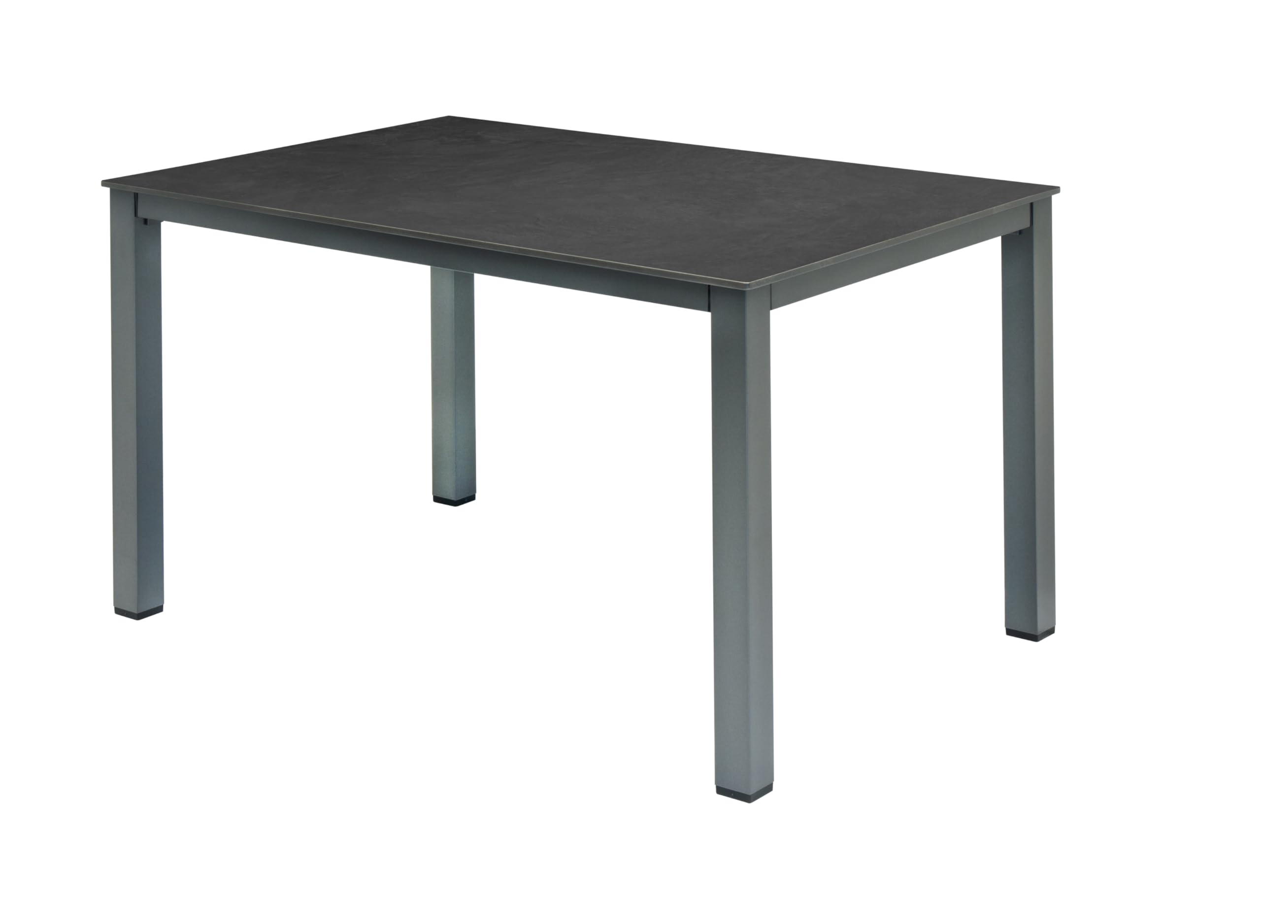 MFG Lofttisch 160x90 cm, Gestell: anthrazit, Plattendekor: Schiefer