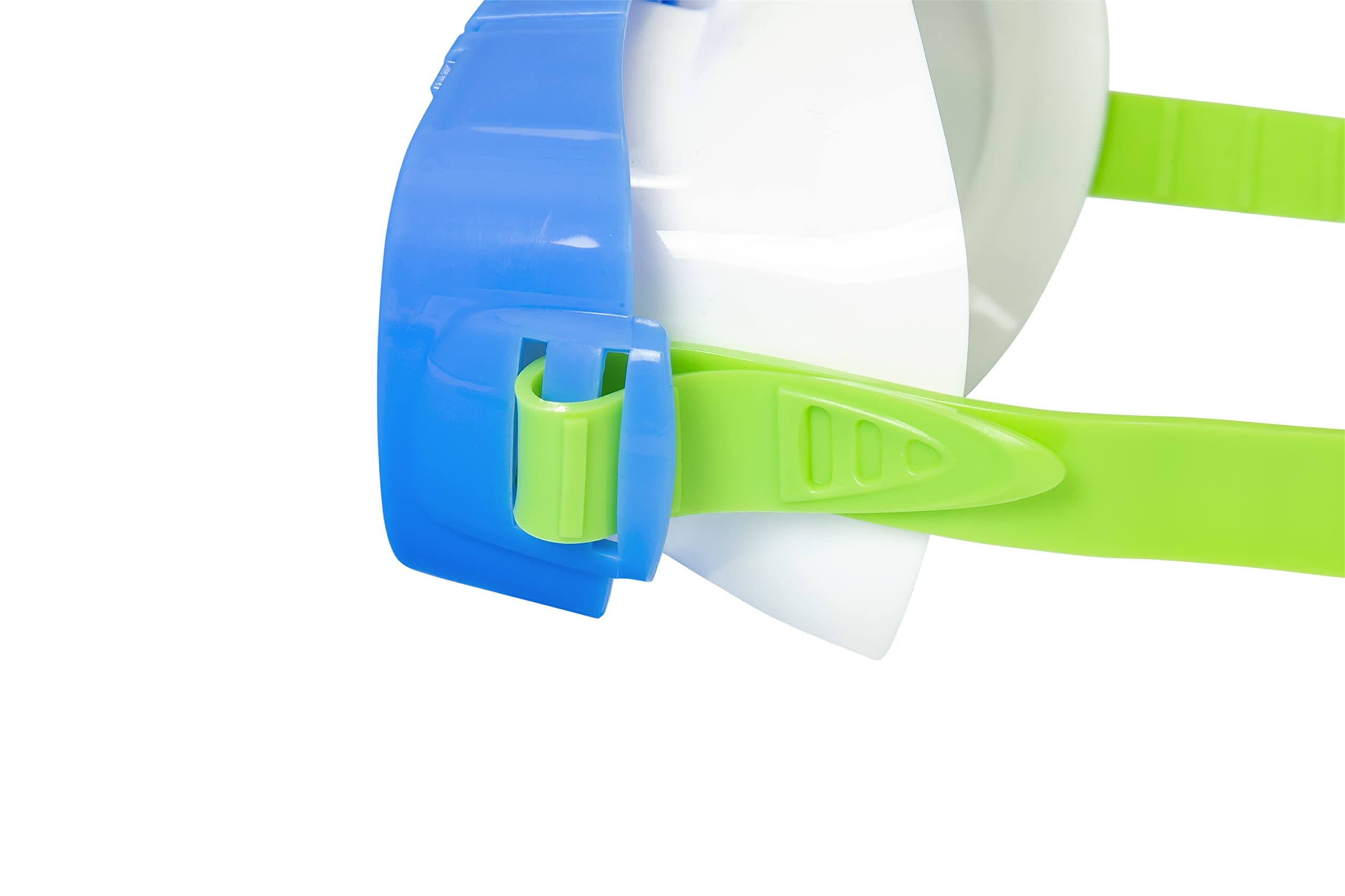 BESTWAY - Maska do nurkowania Lil' Caymen - Akcesorium do nurkowania - 22011N - Losowy model - 3 lata i 6 lat - Poliwęglan - 17 cm - Dziecko - Snorkeling - Artykuł sportowy