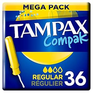 Tampax – Compak Regular – 36 Stuks