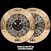 Meinl Cymbals Classics Custom Dual Hihat Cymbal 14 inch (Video) for Drumkit (35,56cm) B12 Bronze, Dark Finish and Brilliant Finish - Made in Germany (CC14DUH) #1