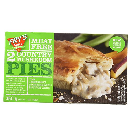 Fry's Family Foods Mashroom Pies, 350 g- Frozen