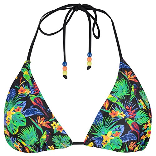 Preisvergleich Produktbild Urban Beach Damen Juicy Paradise Bikini, schwarz, 12