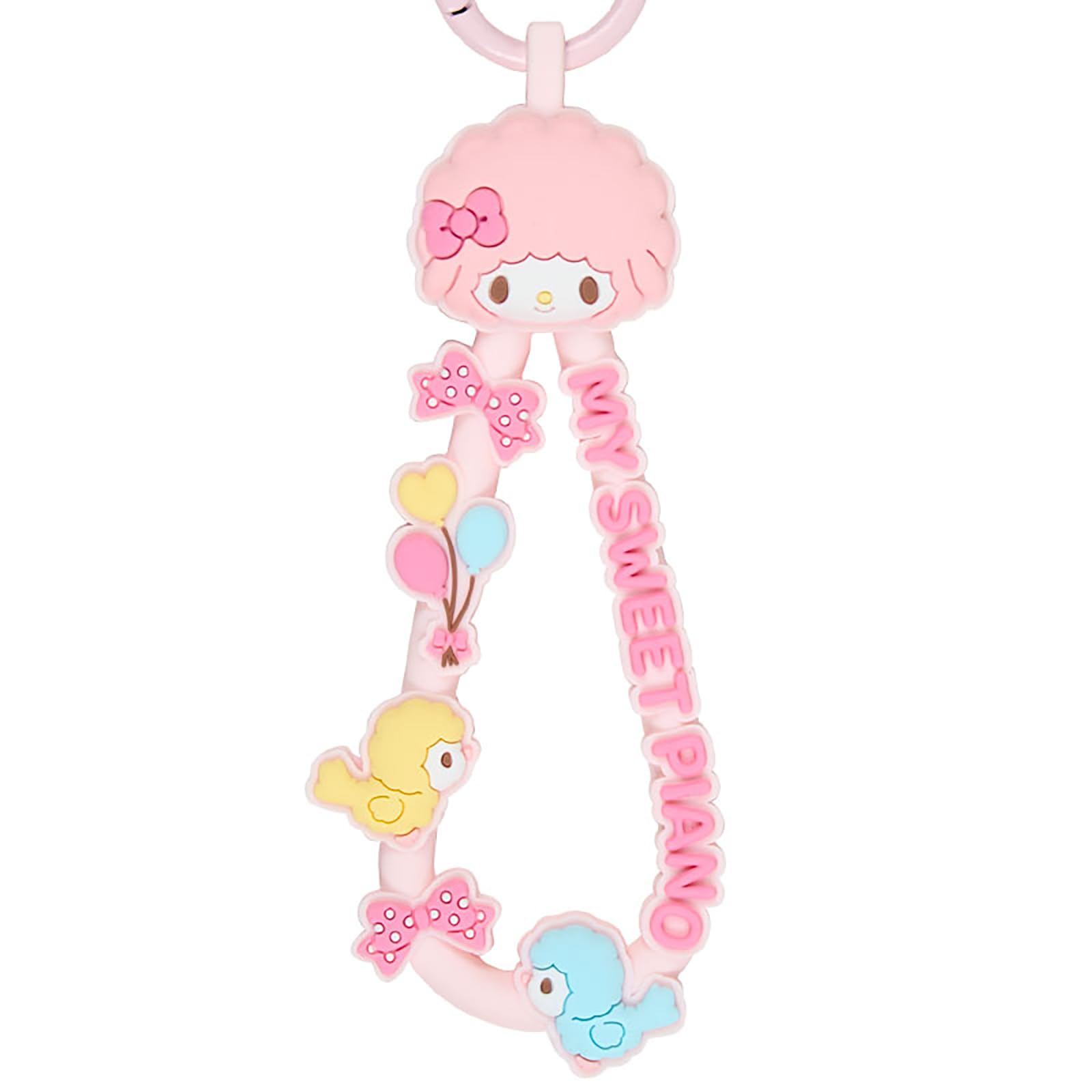 Amazon.co.jp: サンリオ(SANRIO) ラバーコードキーホルダー