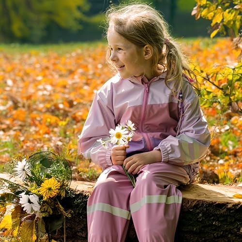 Playshoes Zweiteiliger Regenanzug Fleece-Futter, Gefütterter Matschanzug – Ansicht 4