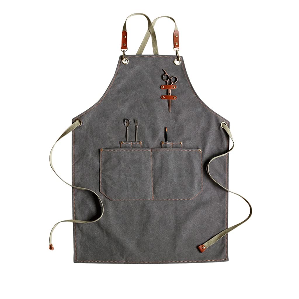 SSDD Tablier de toile Café Barista Tablier Barista Tablier Tablier spécial Femme Summer (Size : M)