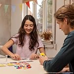 Brick Like This! (Bilingual French/English Version) - A Game by Asmodee | Ages 7+ - 2 to 8 Players - < 15 Minute Playtime - Board Games - Party game - Team based/Building