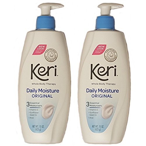 Keri Keri Original Daily Dry Skin Therapy Lotion, 15 oz (Pack of 2) by Keri