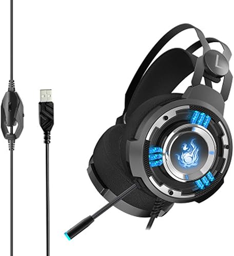 xihongshi Cuffie Gioco Cuffie per Computer Cuffie Luci LED Lascia Che Giochi pi Giochi Professionali xihongshi Cuffie Gioco Cuffie per Computer Cuffie Luci LED Lascia Che Giochi pi Giochi Professionali
