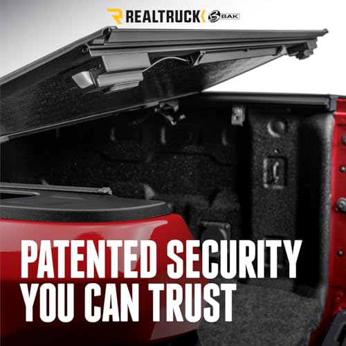 Image of RealTruck BAK BAKFlip G2 Hard Folding Truck Bed Cover | 226342 | Fits 2024 Ford Ranger 5' Bed (60 inch)