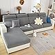 MINGPINHUIUS Sofa Sitzkissenbezug Stretch Sofabezug, Universal Elastisch Sofa Seat Cover, rutschfest Sofa Überzug Schonbezug für Sofakissen L-Förmig Chaiselongue Möbelschutz
