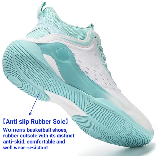Image of Beita Basketball Shoes for Women Fashion Sneakers Sport Shoes Anti Slip Breathable Tennis Shoes Volleyball Shoes Pickleball Shoes Running Shoes Rubber Sole Indoor Outdoor Court Light Weight Wide