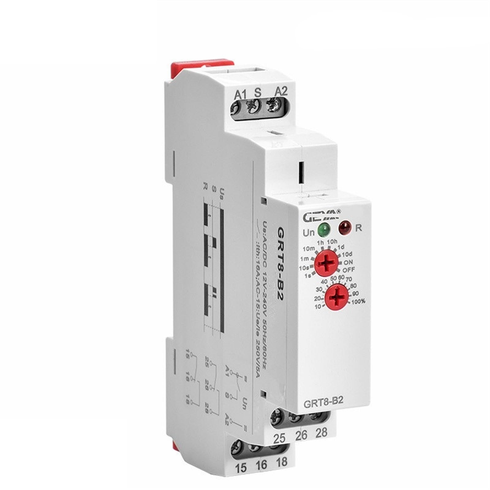 GRT8-B 16A AC230V AC230V lub AC/DC12-240V CE CB zatwierdzony 1 szt. (GRT8-Bt ACDC12-240V)