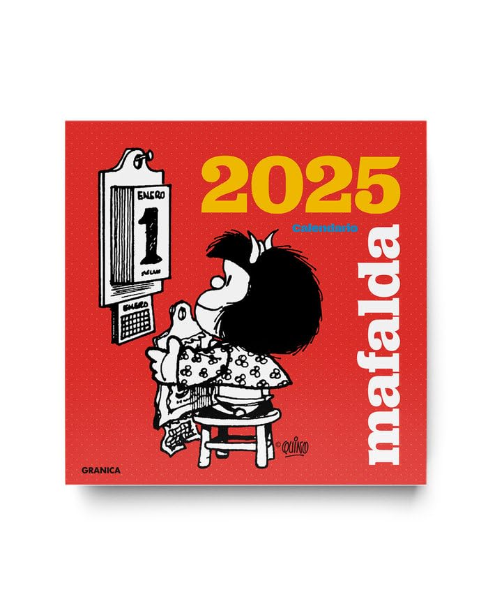 Mafalda 2025, Calendario de Pared (AGENDAS Y CALENDARIOS)