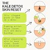 Pacifica Kale Detox Face Wash for Oily & Acne-Prone Skin, Deep Cleansing Facial Cleanser & Makeup Remover with Super Greens Kale, Seaweed & Clay, 5 fl oz Clean Beauty, Vegan & Cruelty-Free