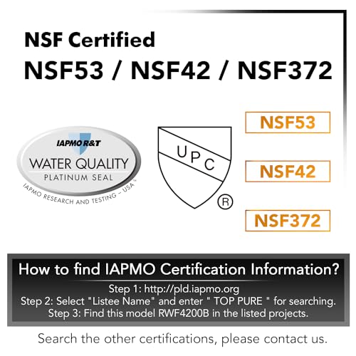 Image of ICEPURE PLUS NSF53 DA97-17376B Replacement for HAF-QIN /EXP, HAF-QIN, DA97-08006C, RF23M8070SG, RF23M8070SR, RF23M8090SG, RF23M8090SR, AQF-DA97-17376B Refrigerator Water Filter, 2PACK