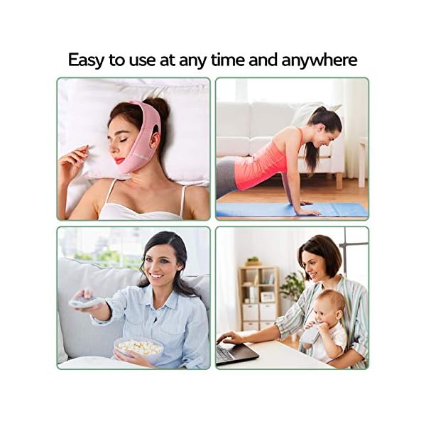 ParaFaciem-Reusable-V-Line-Mask-Facial-Slimming-Strap-Double-Chin-Reducer-Chin-Up-Mask-Face-Lifting-Belt-V-Shaped-Slimming-Face-Mask ParaFaciem Reusable V Line Mask Facial Slimming Strap Double Chin Reducer Chin Up Mask Face Lifting Belt V Shaped Slimming Face Mask