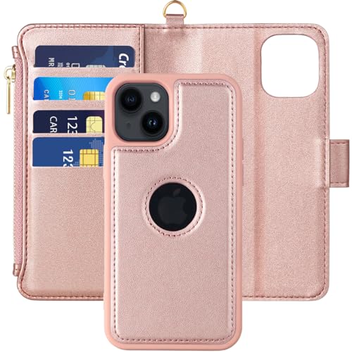 iPhone14手帳型ケース 2個セット Amazon.co.jp: 磁石2in1分離式 いphone14 ケース 手帳型 と互換性の