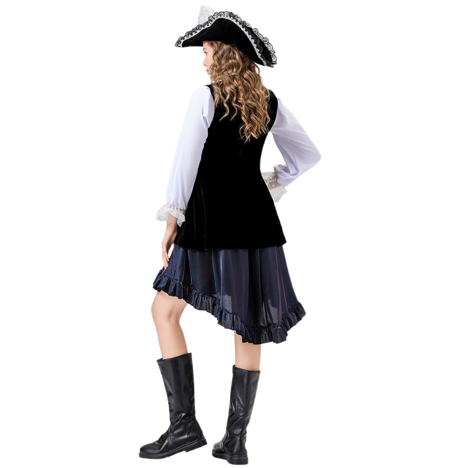 Karnevalskostüm,Piratenkostüm,Piratin Kostüm,Fastnachtskostüme,Piratenkostüm,Piraten Outfit,Pirat Kostüm,Cowgirl,Pirat,Karneval,Fasching