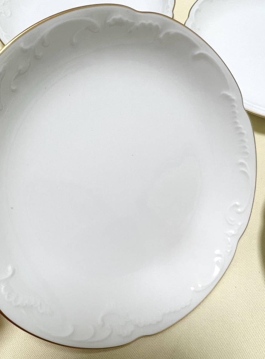 Amazon | OKURA 皇室御用達大倉陶園 ゴールドライン白磁小皿