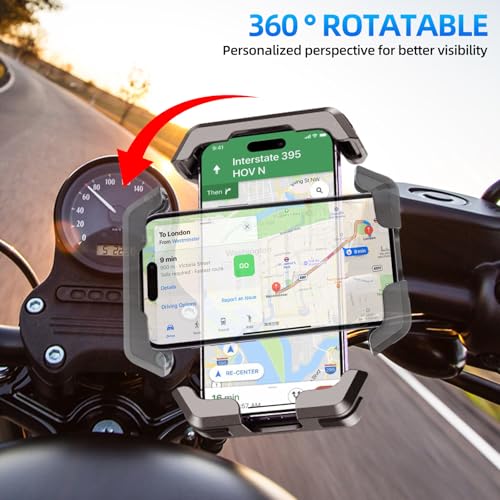 Support telephone moto anti vibration pour écran stable - 7