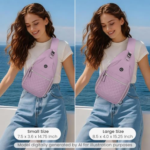 Image of Vankor Small Crossbody Purses Bags for Women Men Travel, Chest Sling Bag Women Casual Cross Body Bag for Woman Sling Backpack