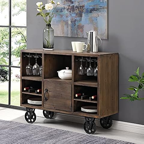 FirsTime & Co. Brown Brunswick Kitchen Cart Cover