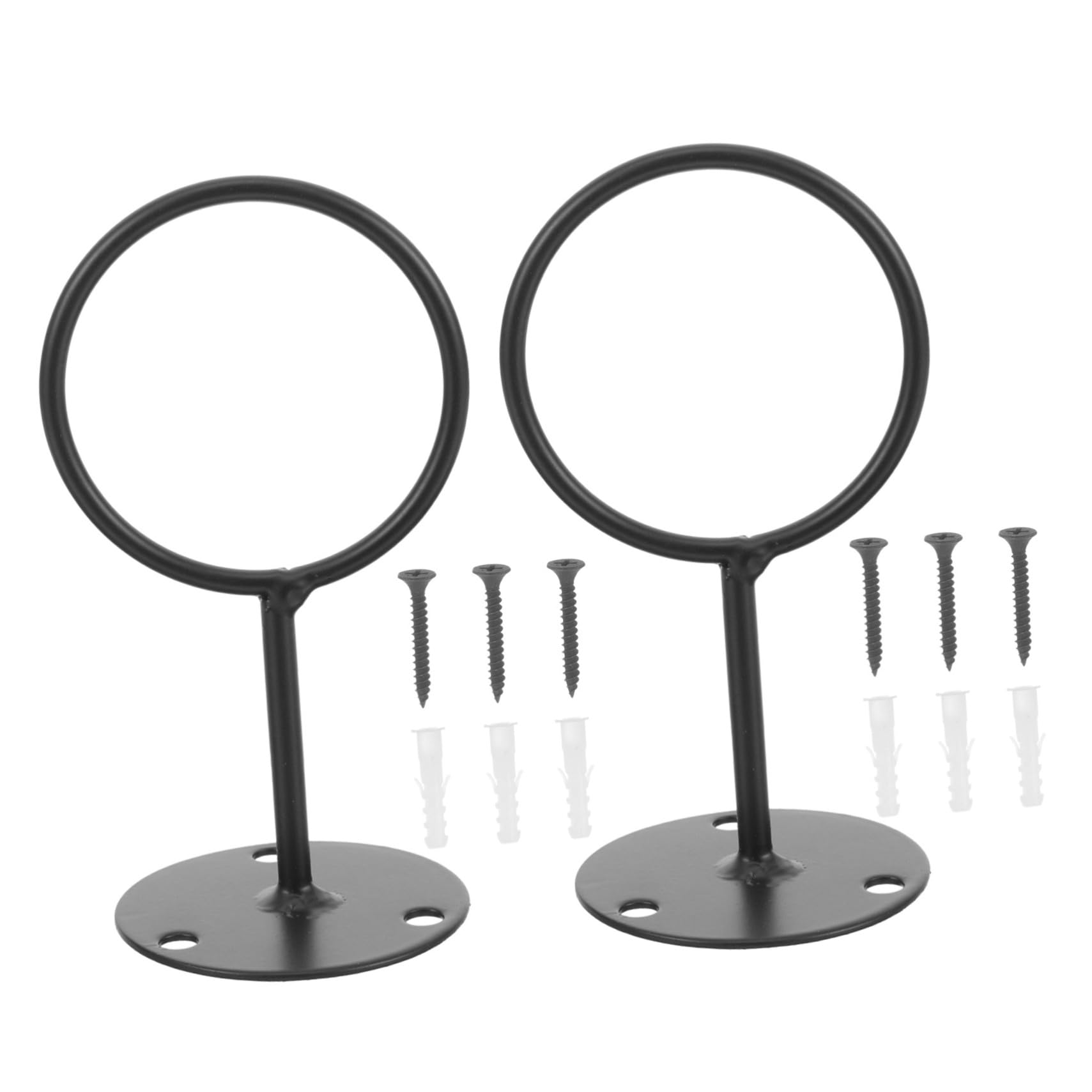 Toyvian Baseball Softball Display -Mounted Holder Set Space-Saving Easy Installation