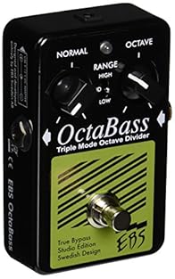 Preserve the low range Triple Mode Octave Divider True Bypass Signal Relay Switching