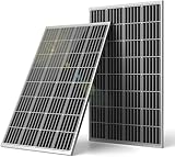 GOYOJO ソーラーパネル 400w = 200w×2枚 MC4コネクタ付属 【ISO 9001/RoHS/TÜV準拠】 単結晶シリコン・高変換効率 太陽光パネル IP67防水防塵&直列並列可&コンパクト設計 太陽電池モジュール 屋根/農地/キャンプ/車中泊/停電/防災用 日本語説明書付き