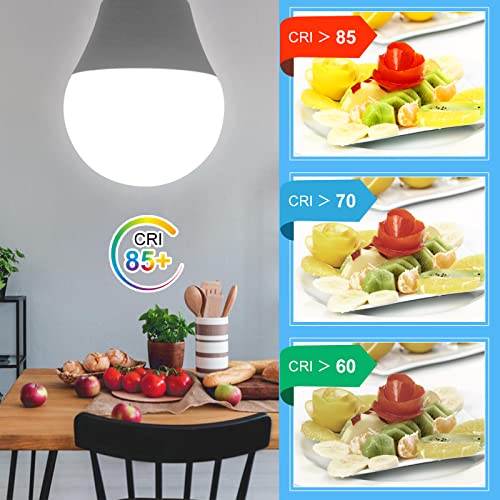 Sailstar Candelabra Led Light Bulbs 60-Watt Equivalent, Daylight White 5000K, E12 Candelabra Base, 6 Watt A15 Led Bulbs For Ceiling Fan, Vanity Mirror Light | 6-Pack #TOP5