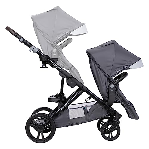 Baby Trend Morph Single to Double Stroller Second Seat, Dash Grey - image 2