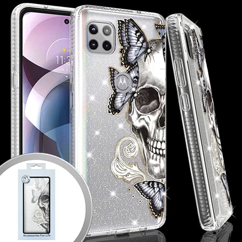 for Motorola One 5g Ace Imd Skull
