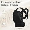 Huggynest Baby Carrier Newborn to Toddler, Multifunctional Adjustable Ergonomic Backpack with Lumbar Support, All-Season Use for Moms & Dads, Front & Back Carry for 7-44 lbs(Black) #1