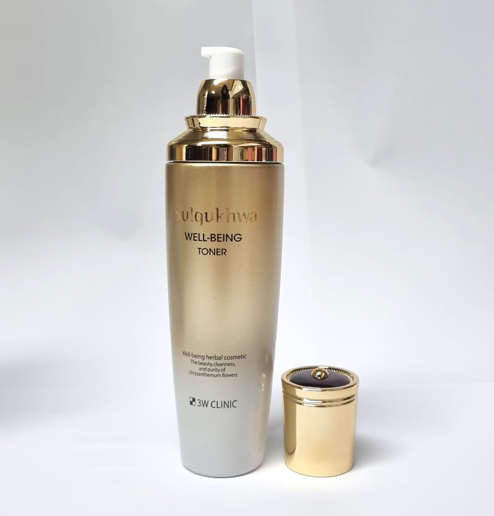 3W CLINIC Sulgukhwa Well-Being Skincare Set, Toner 120ml, Emulsion 120ml, Cream 60g/Korea-Beauty/Korea Made