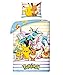 Pokemon POK322 Parure de lit 140 x 200 cm