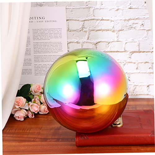 Kisangel 1pc 150mm Runde Metall Spiegel Poliert Orb Wohnkultur Für Dekorative Spiegel