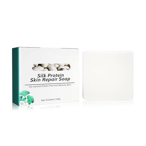 Barras de jabón de leche de cabra con seda natural, barra de limpieza hidratante para manos y cuerpo, espuma cremosa y nutritiva, suaves para pieles