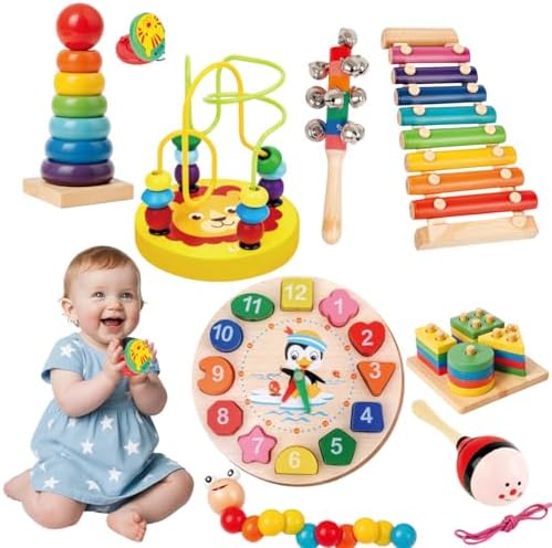 Instrumentos Musical Set de Percussão de Madeira Brinquedos Educa...