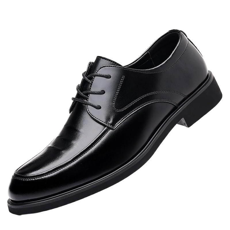 Dress Formal Shoes for Men Lace Up Elevator Shoes Sandals Men Dress Shoes Leather Men Height Formal Shoes Pointed Businessmen Oxfords Suit Shoes