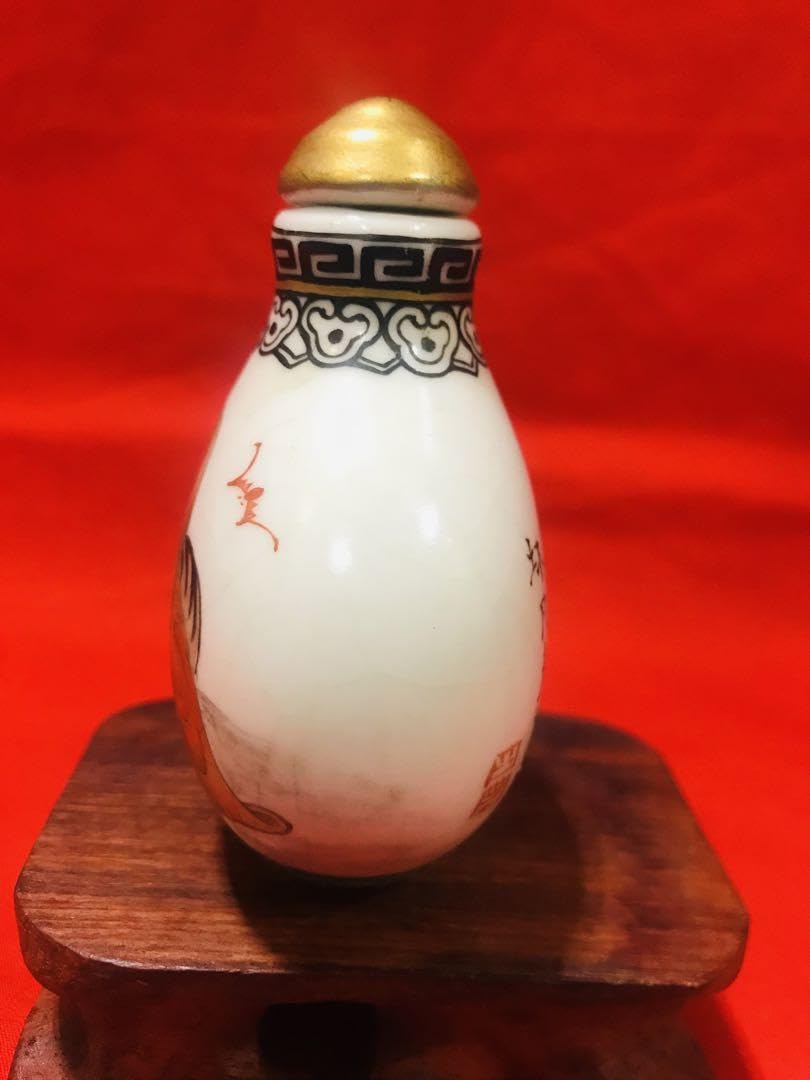 Amazon.co.jp: 中国 景德鎮 陶磁鼻煙壺 手絵 「伏虎羅漢」 : ホーム