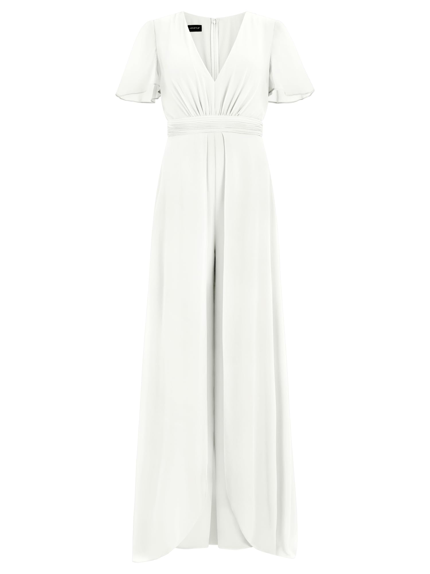 APART Eleganter Chiffonoverall mit fließendem Beinverlauf,
