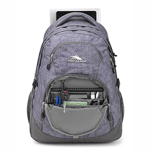 Image of High Sierra Access 2.0 Laptop Backpack, Woolly Weave /Slate, One Size