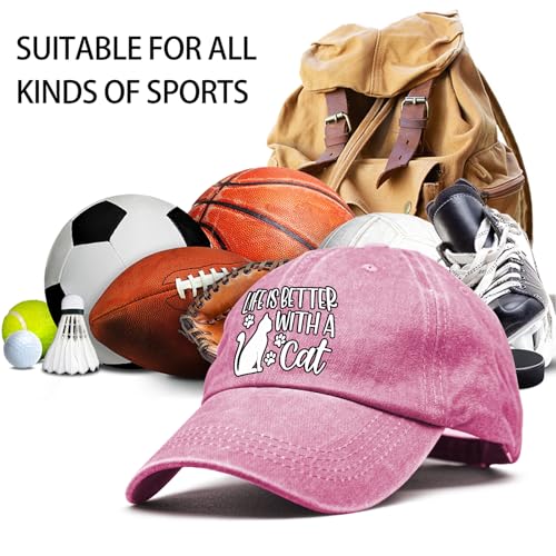 Image of Vintage Country Adjustable Cotton Cap for Women | Funny Printed Outdoor Hat, Ideal Birthday Present